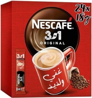نسكافيه 3×1 علبة 24 ظرف