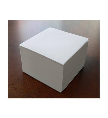 ورق صابون ملاحظات ابيض غير لاصق